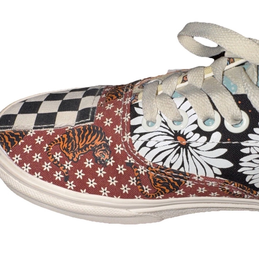 Vans Women's Patchwork Checkered Skate Sneakers - image 4